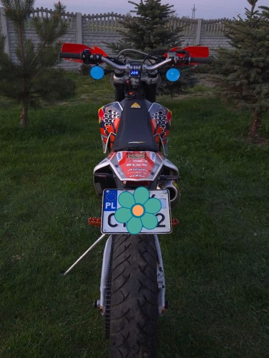 Ktm EXC450r 2008 Supermoto Sm A2 / Po Remoncie / Doinwestowany