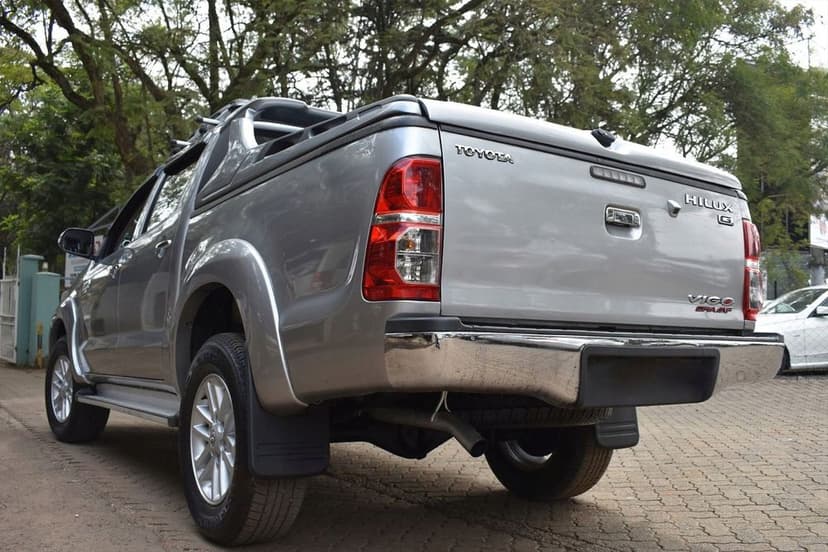 toyota hilux vii an20 2005-2015 stalowy zderzak tylny 521050k010