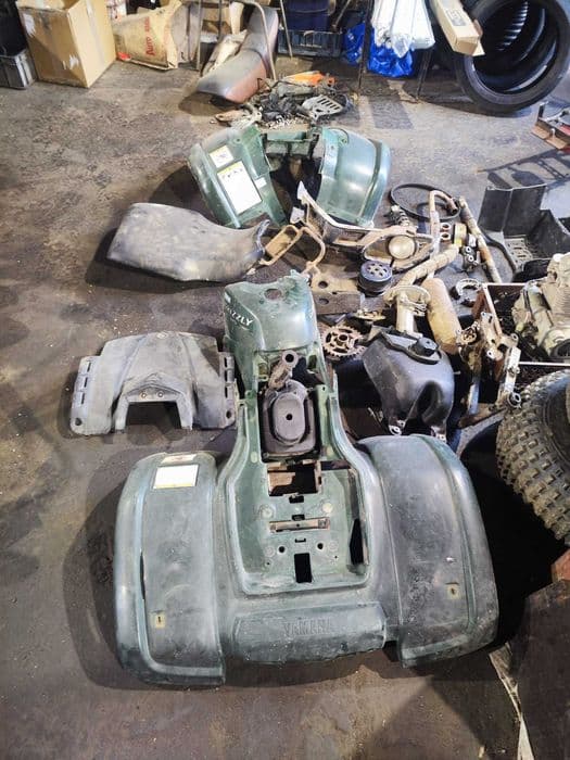Wszystkie części Yamaha Grizzly 125 Sinik Rama Dokumenty