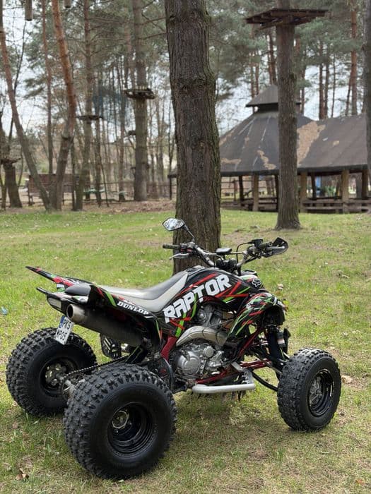 Yamaha raptor 700R 2008r. Kat.B, 2 komplety kół, Bez wkładu