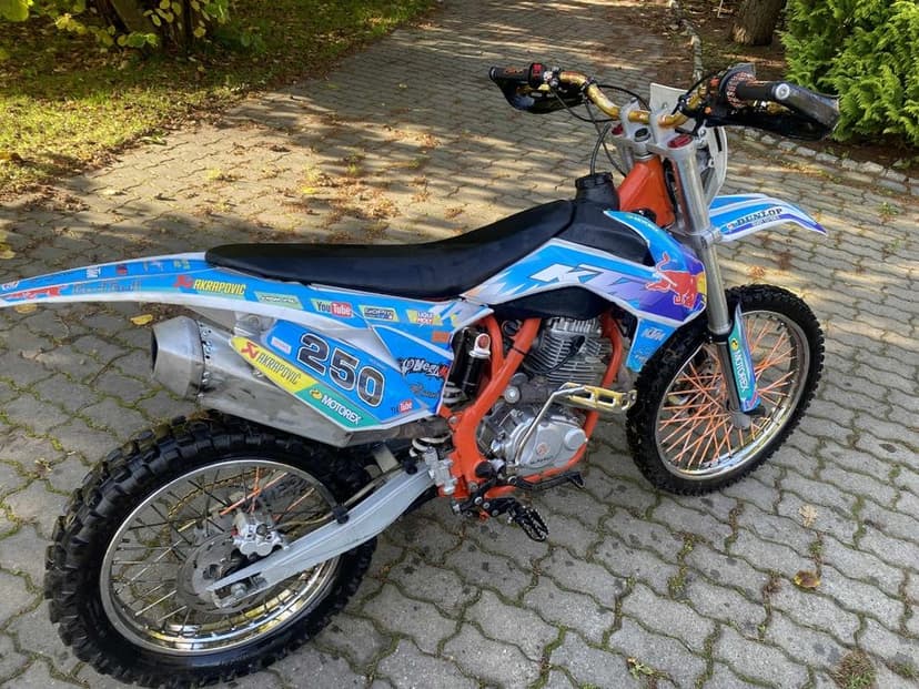 Motocykl Cross Alfarad 250