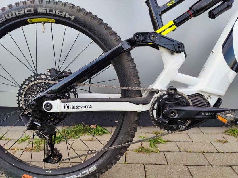 Rower elektryczny  HUSQVARNA Hard Cross HC2, Shimano, Enduro, 180 mm, Full,