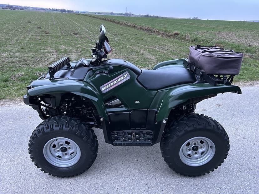 Quad Yamaha Grizzly 550/700 4x4 EPS Nowa Wyciągarka Blokady Kufer