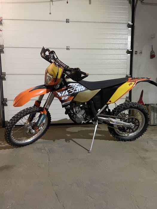 KTM exc-f 250 six days zarejestrowany 145mth