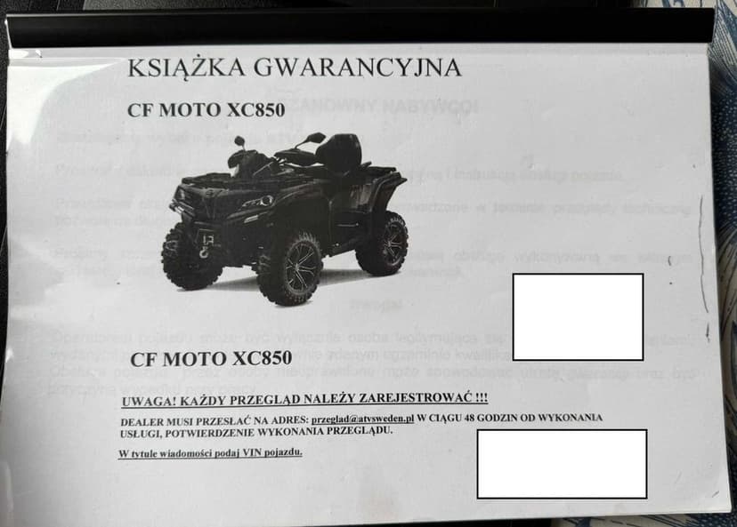 CF moto, CFORCE 850 XC    !Promocja!