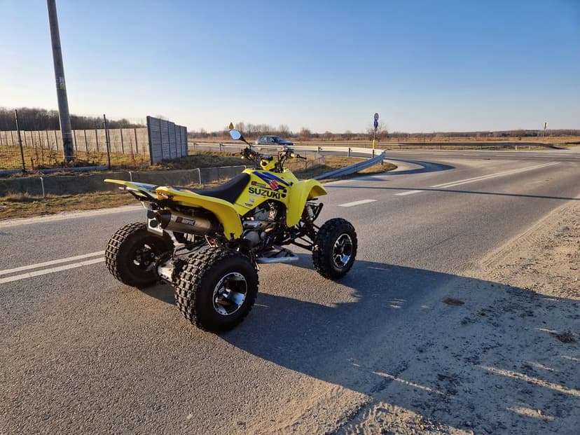Suzuki LTZ 400 -> Zrejestrowany PL -> Alufelgi ss ( kfx trx ltr ośka )