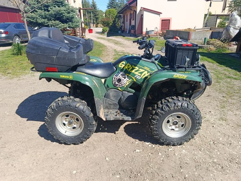 YAMAHA Grizzly 700 - wszystko sprawne. Gotowy do jazdy.
