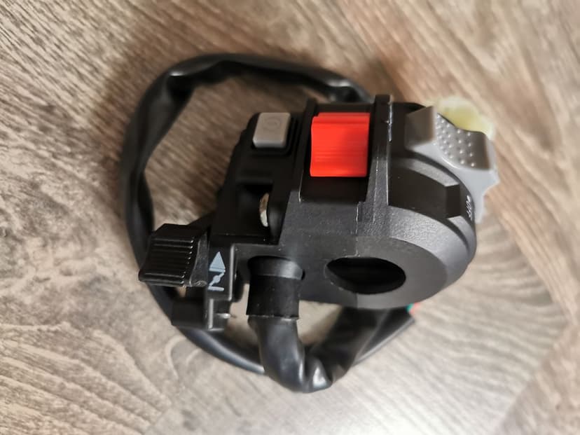 Yamaha raptor grizzly przełącznik zespolony lewy przycisk