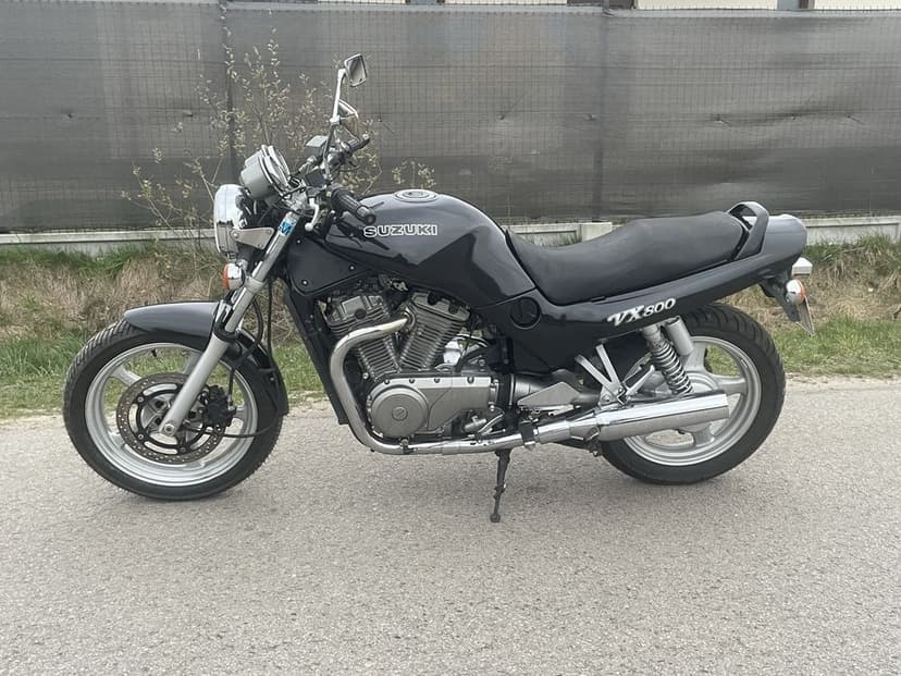 Suzuki VX800 po serwisie gaźników wał kardana