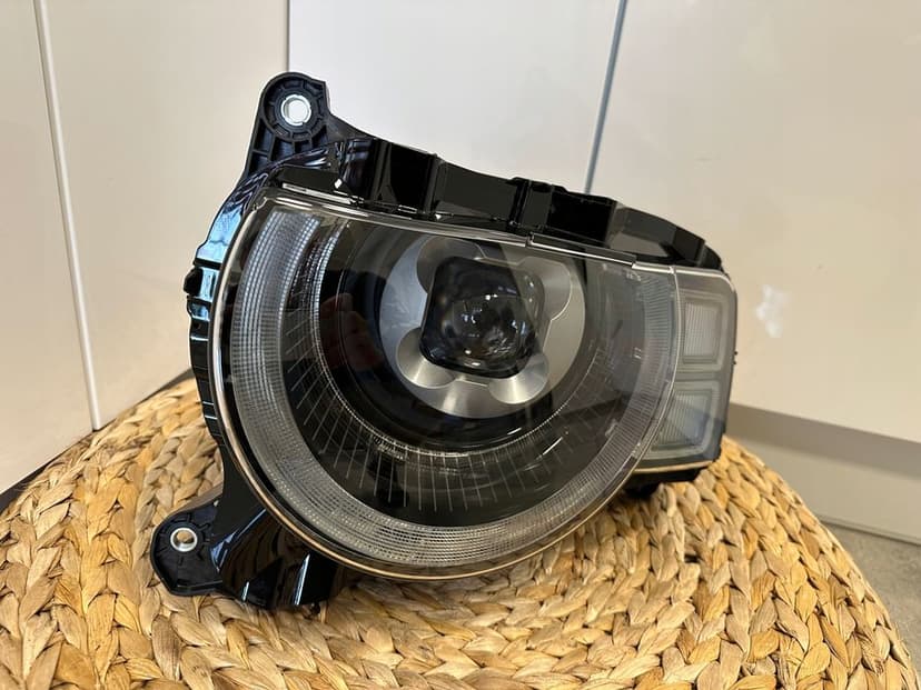 land rover defender ii l663 2020- lampa lewa full led kpl matrix nowa