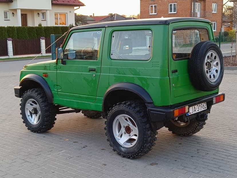 Suzuki Samurai Coily (wspomaganie+oryginalnie na sprężynie)