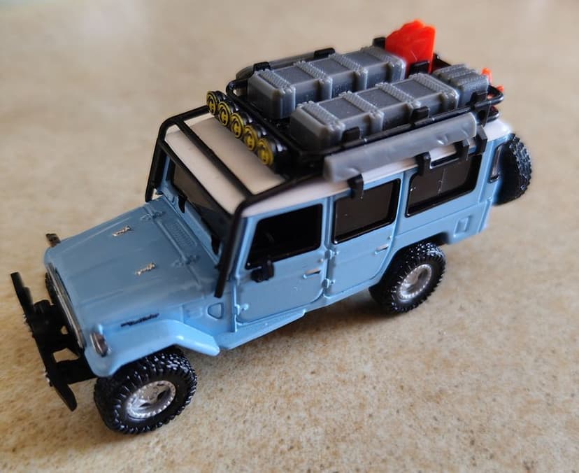 Hot wheels elite 64 1982 Toyota Land cruiser FJ 45 Trophy