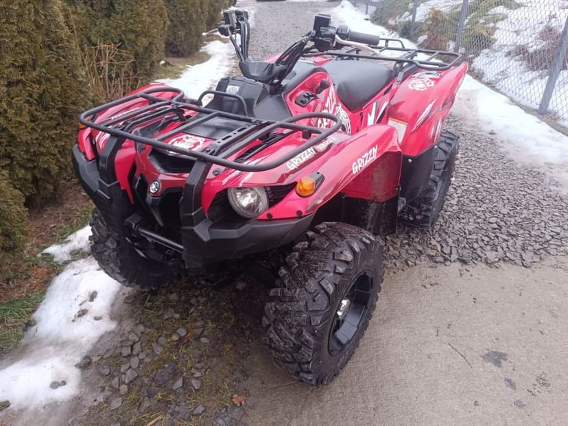 Yamaha grizzly 700 eps Pług homologacja kingquad can am 550 polaris
