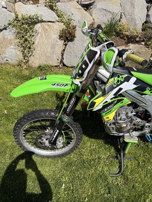 Kawasaki KX450F - doposażony, gotowy na sezonu