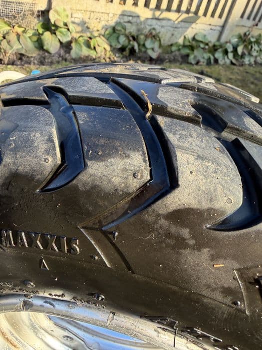 Koła do quad z Raptor 660 felgi opony Maxxis szosowe szosa 700 450 YFM