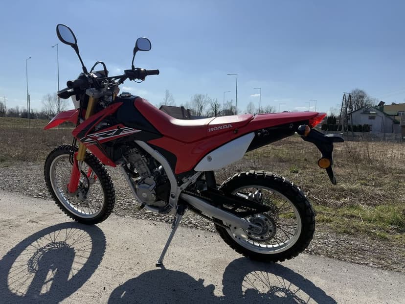 Honda CRF 250 L na kat. B A1 zarejestrowana na 125 ABS