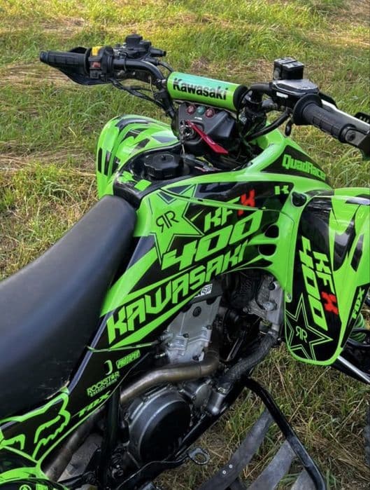 Kawasaki KFX400 czyt. opis Suzuki LTZ400  bigbore