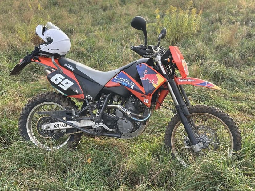Ktm lc 640 gotowy do jazdy (zamiana na quad z doplata po mojej stronie