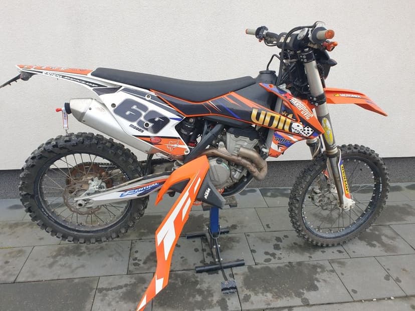 Ktm sxf/exc 350 zarejestrowany