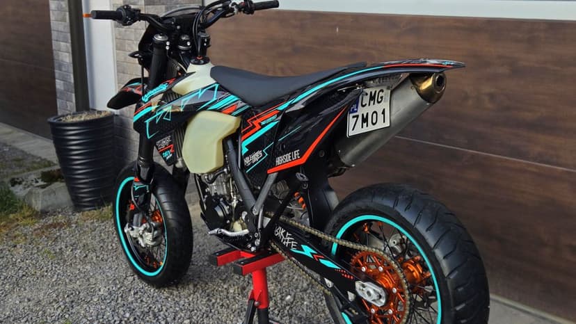 KTM exc 450ccm A2 supermoto sm super moto 500ccm husqvarna husaberg
