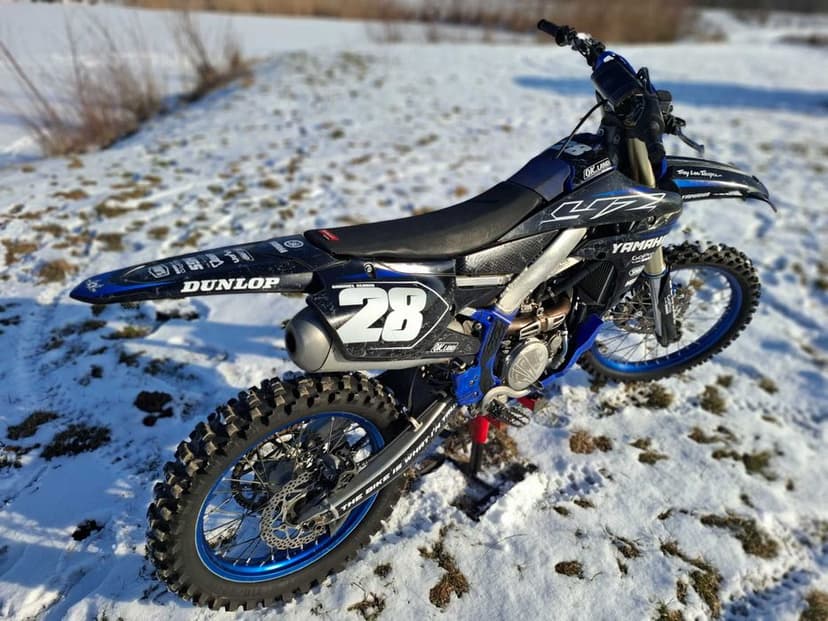 Yamaha YZ250F 2022  NOWE:  -Cylinder, -Tłok, -Głowica, -Zawory, -Korba