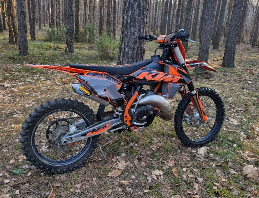 KTM SX 125 2t 2016 cross fmf