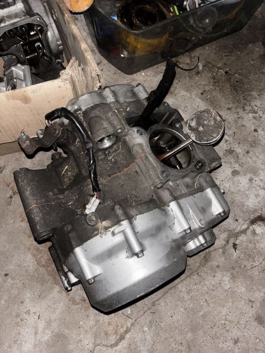 Silnik Yamaha WR125X 2009 – uszkodzony – na części / do remontu