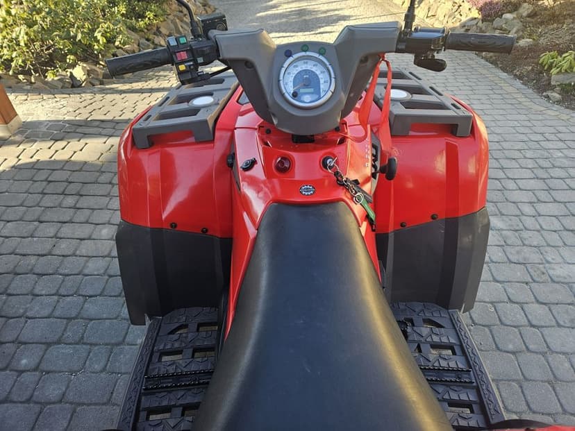 Can-am 400 outlander Bombardier quad, zarejestrowany