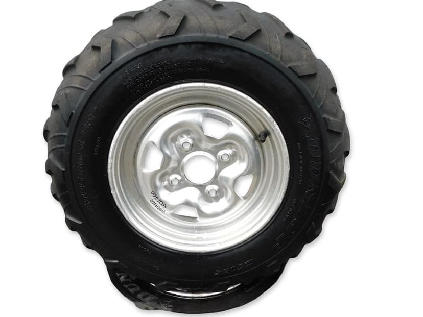 KOŁA KOMPLET DWIE SZTUKI DUNLOP 25X10-12 YAMAHA GRIZZLY 550 700