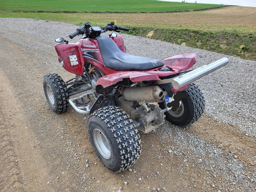 Kawasaki KFX 700 2005  zarejestrowany  ubezpieczony