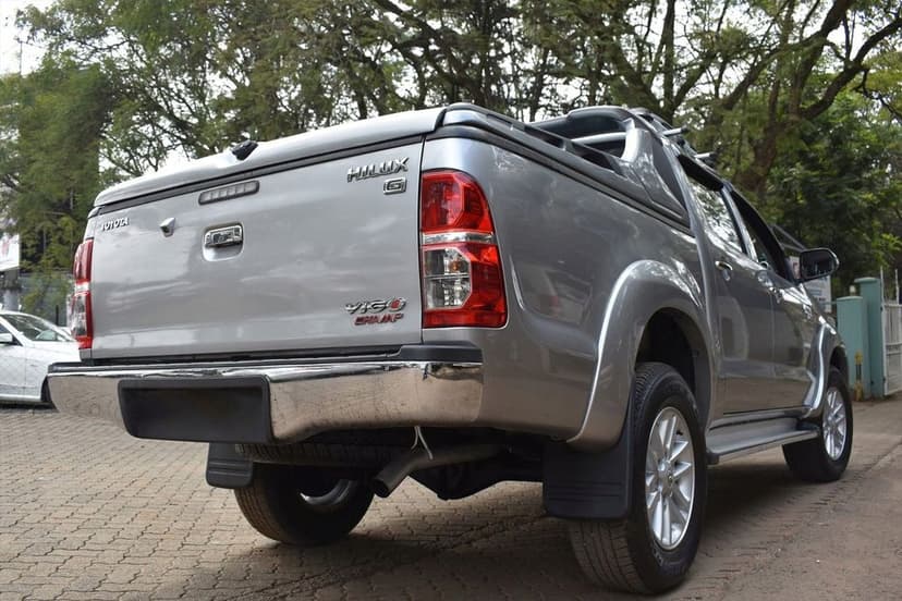 toyota hilux vii an20 2005-2015 stalowy zderzak tylny 521050k010