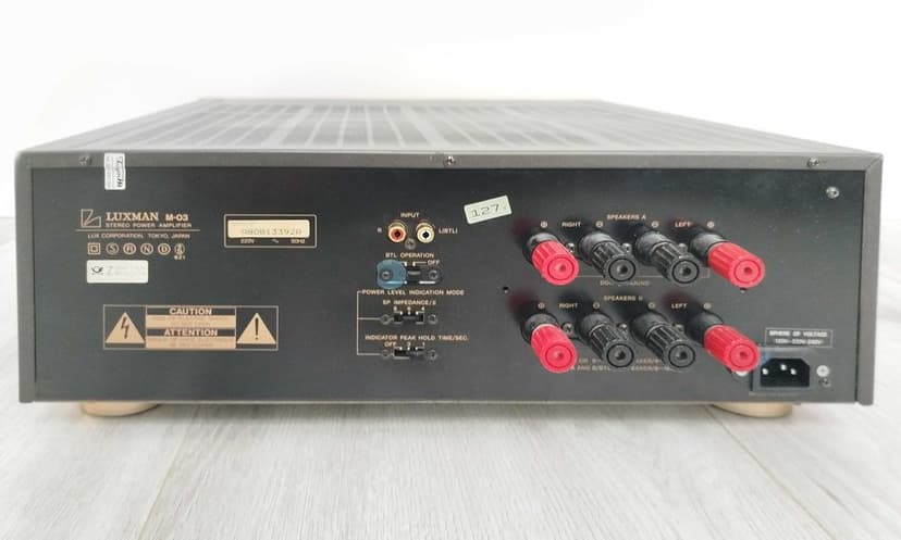 Luxman C-03 & Luxman M-03
