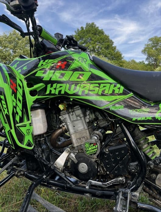 Kawasaki KFX400 czyt. opis Suzuki LTZ400  bigbore