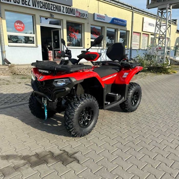 Quad CF Moto 520L EPS Pakiet zima  Raty0%/Leasing/Transport Motor-Land