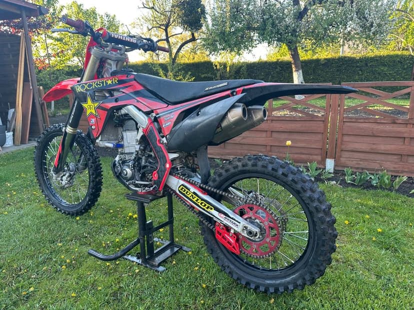 Honda CRF 450 rozrusznik akrapowic