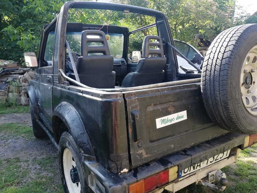 Suzuki Samurai 1,3 wtrysk kabriolet pickup 4x4