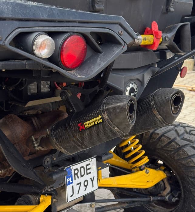 rezerwacja Can am Maverick 1000R zamiana za caddy 4x4