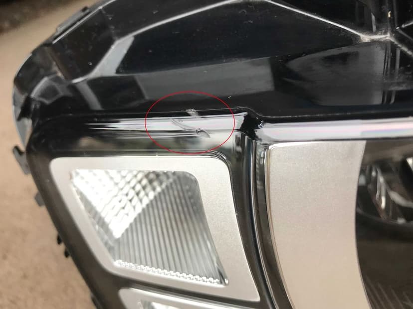 Lampa reflektor przód prawy EU Land Rover Defender II Full Led