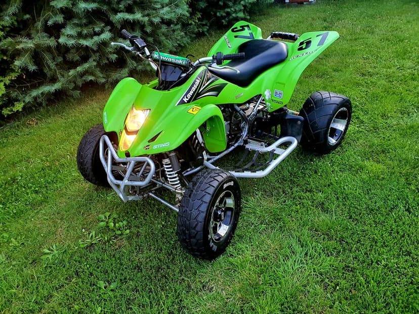 Quad KAWASAKIi KFX400 jedyny taki szeroka ośka sportowy szybki wariat