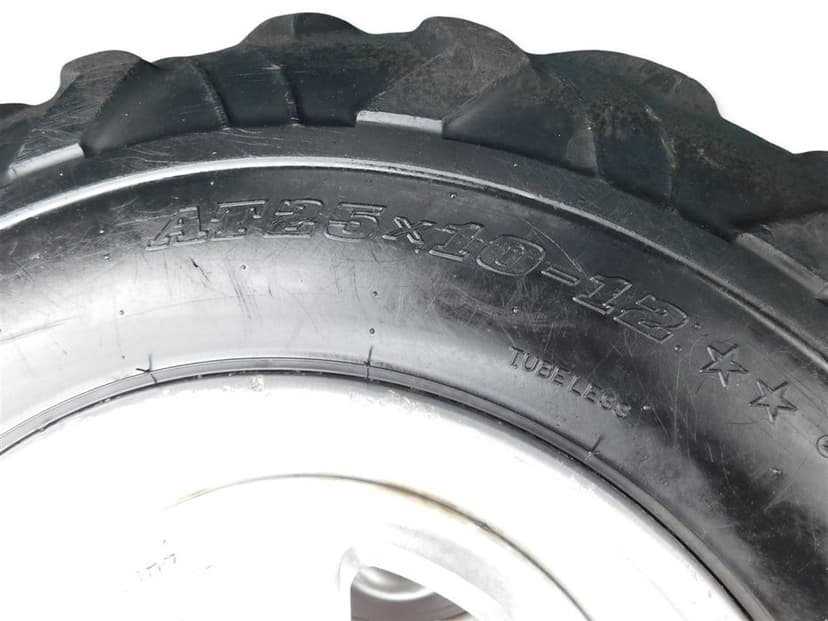 KOŁA KOMPLET DWIE SZTUKI DUNLOP 25X10-12 YAMAHA GRIZZLY 550 700
