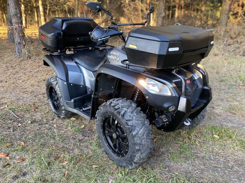 Quad Kymco MXU IRS 500 DX 4x4  zarejestrowany sprowadzony. Ładny stan.
