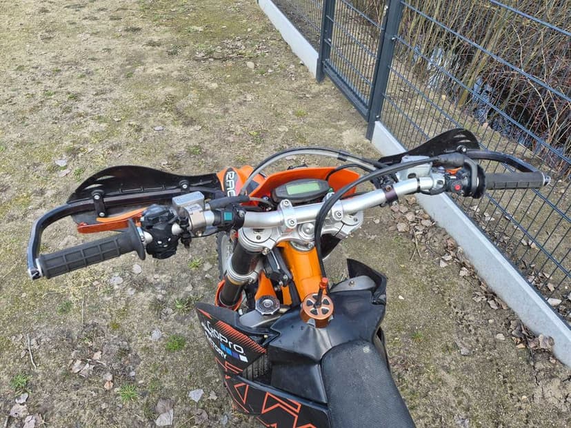 KTM EXC 400 RFS 2007r. MOUSSE i Wentylator SPAL ważny przegląd i OC