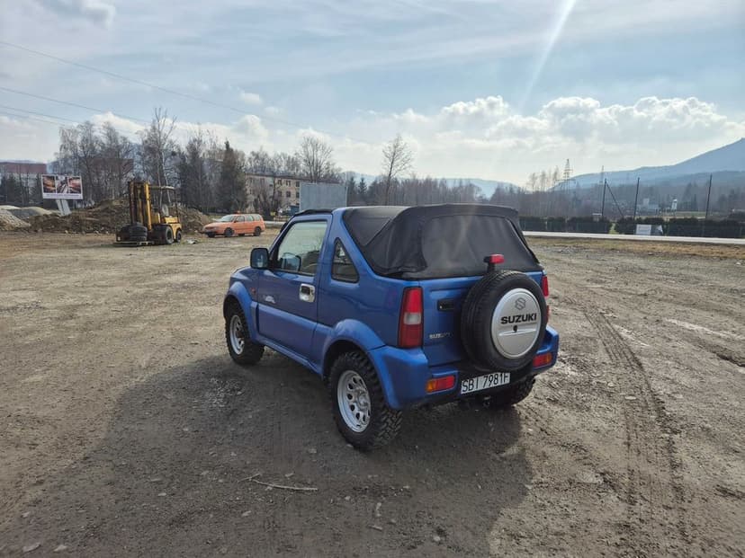 Suzuki Jimny 4x4 * 165-tys km przebieg * Cabrio * 1,3 benz 80KM * HAK