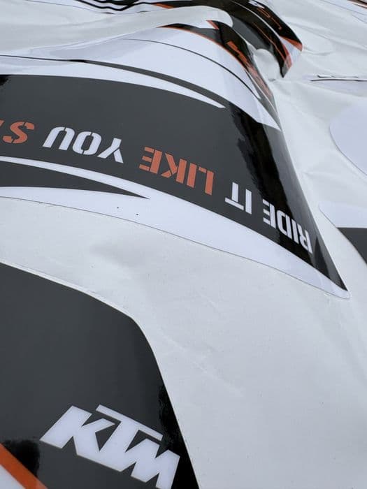 Okleina KTM LC4 Exc komplet naklejek KTM naklejki nowe