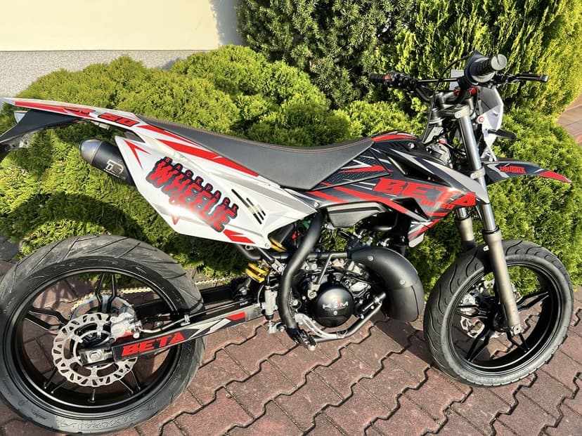 Beta rr 50cc 2015r supermoto prawko AM