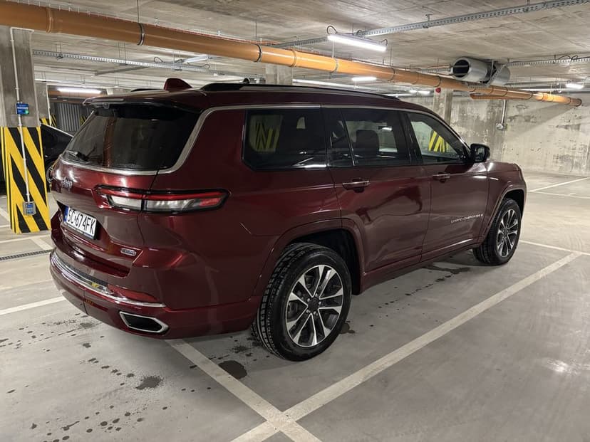 Jeep grand cherokee wl overland long faktura vat