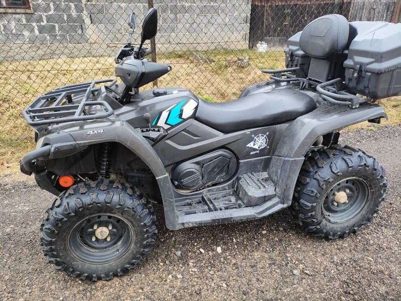 Cfmoto Cforce 450 LONG 4x4 Kufer Ledy Hak Wyciągarka Zarejestrowany T3