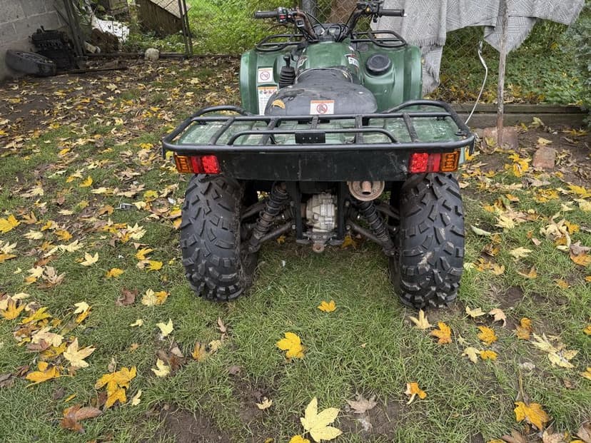 Yamaha Grizzly 450 4x4 z dokumentami