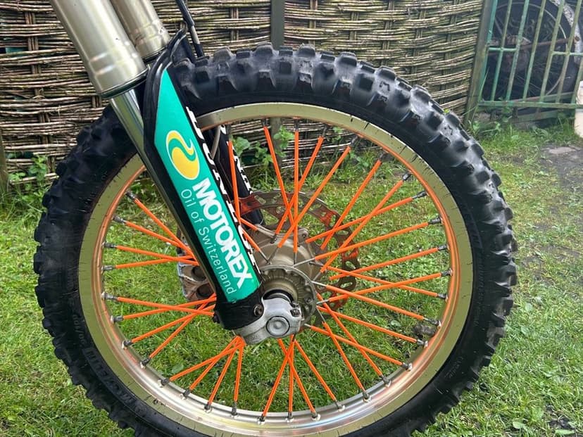 Ktm exc sx 125 2T seta zdrowy enduro cross Mousse skrzynia 6