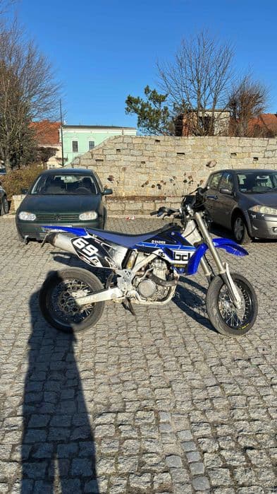 Yamaha WR 450F 2007 – po dużym serwisie, 480cc, supermoto